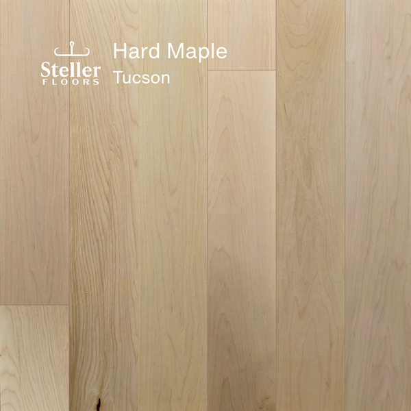 Steller Floors - All-In Hard Maple, Solid Wood Flooring Project Pack + FREE Shipping