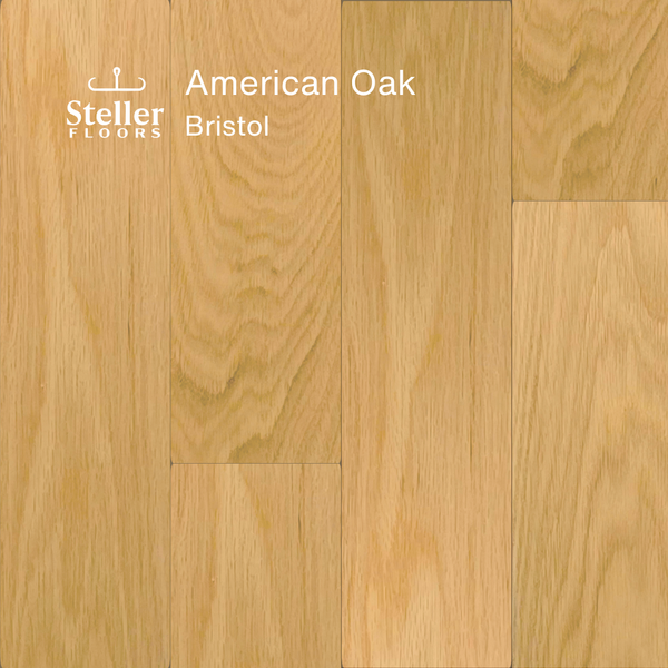 Steller Floors - All-In American Oak Solid Wood Flooring Project Pack + FREE Shipping