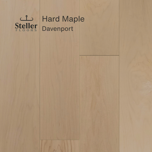Steller Floors - All-In Hard Maple, Solid Wood Flooring Project Pack + FREE Shipping