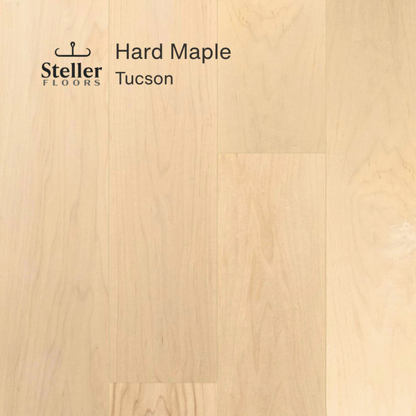 Steller Floors - All-In Hard Maple, Solid Wood Flooring Project Pack + FREE Shipping
