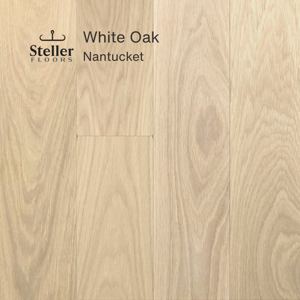 Steller Floors - All-In White Oak, Solid Wood Flooring Project Pack + FREE Shipping