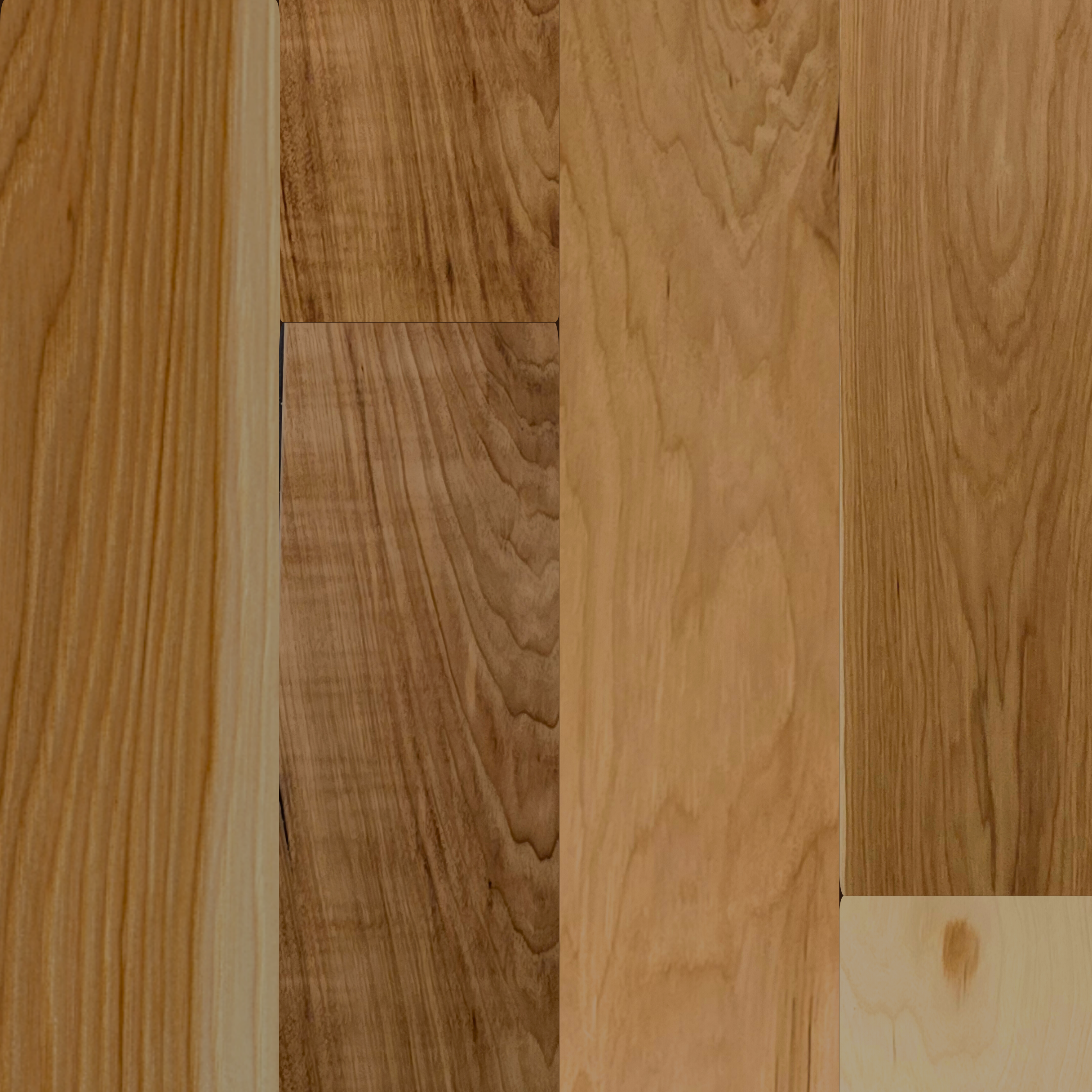 Mid-tone, Hearty Hardwoods