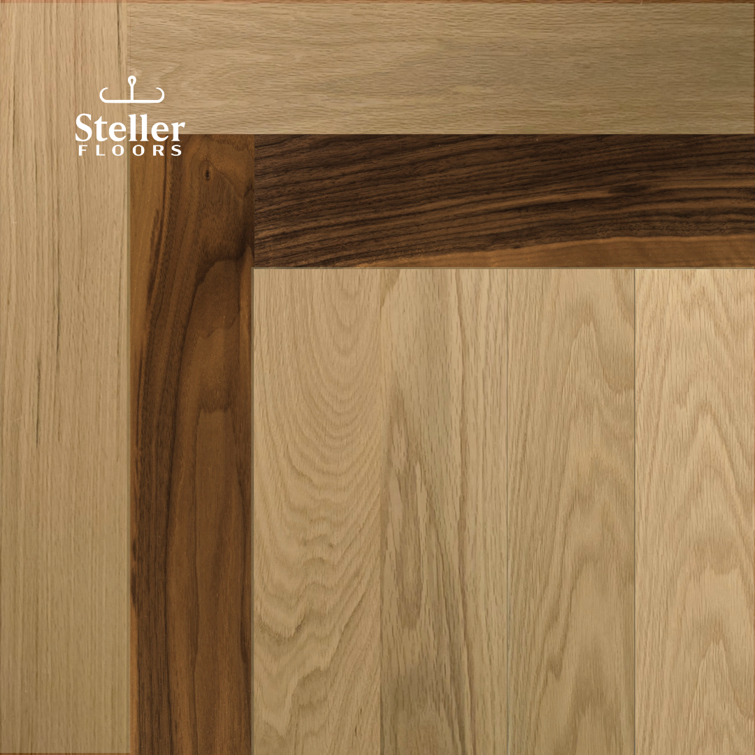 Easy, Classic Picture Frame Border in Real Wood - 500 Sqft and 48 Linear Feet of Border