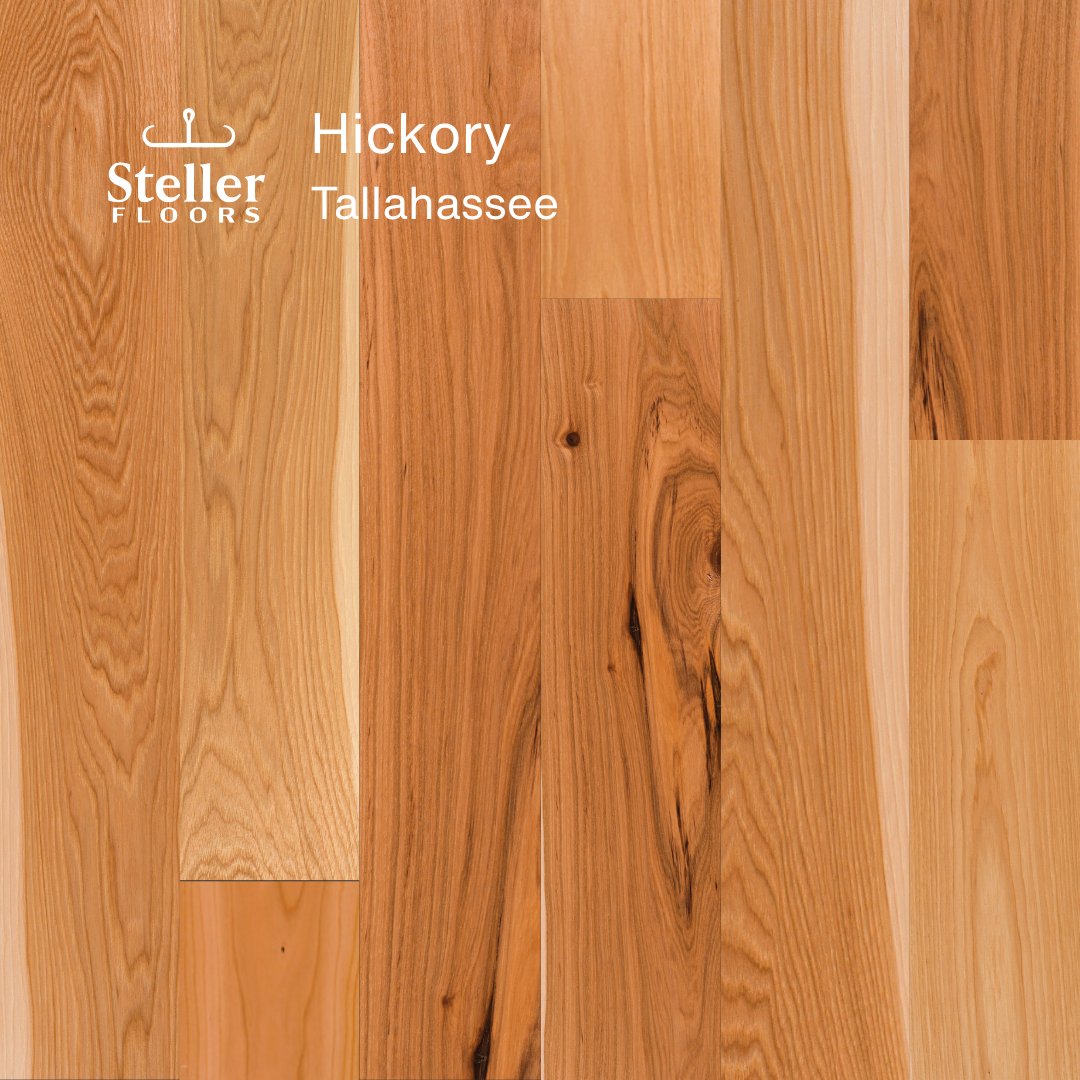 Steller Floors - All-In Hickory Solid Wood Flooring Project Pack + FREE Shipping
