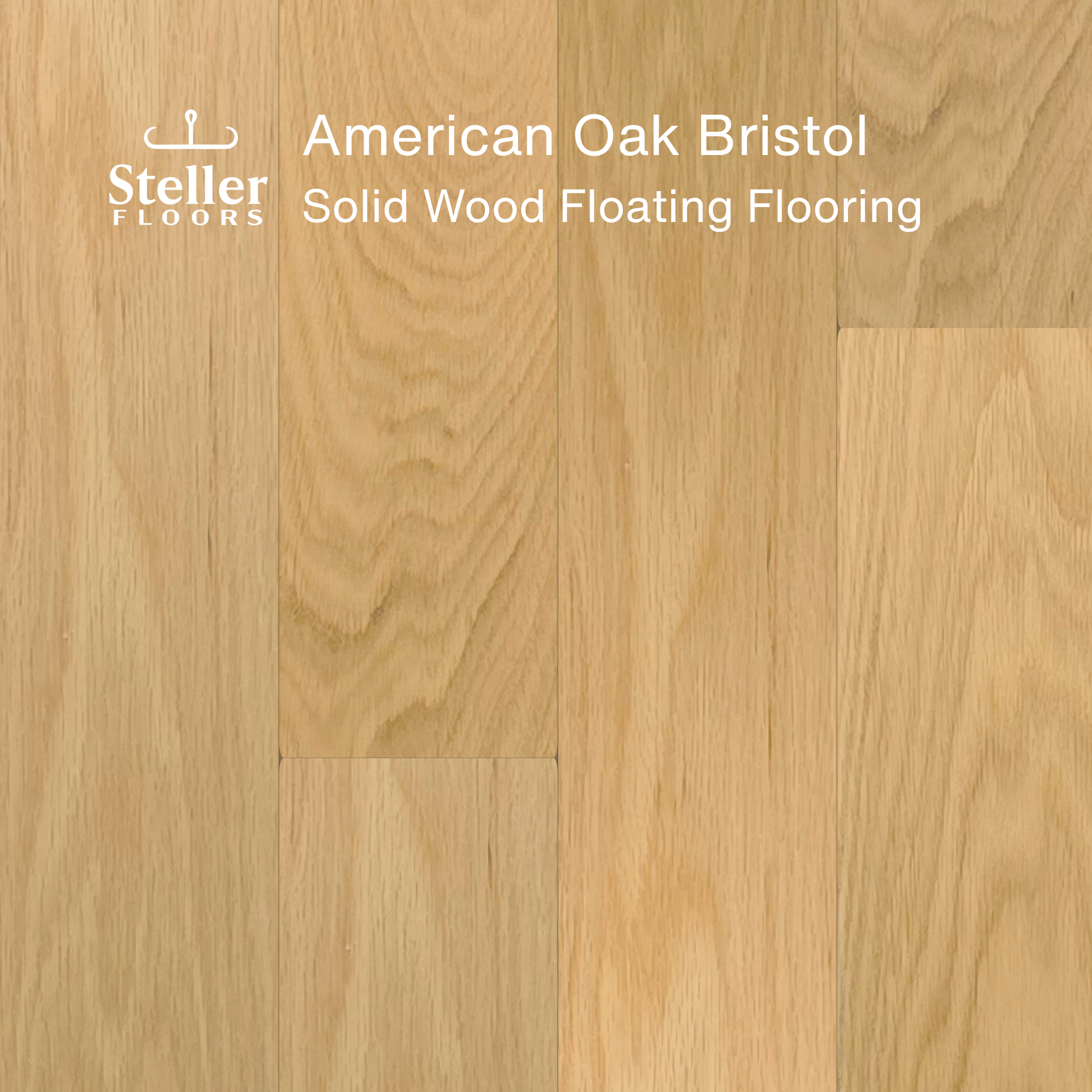 Steller Floors American Oak Refresher Packs (6 Planks, Fixed Lengths, Static Clip) - Shipping Included