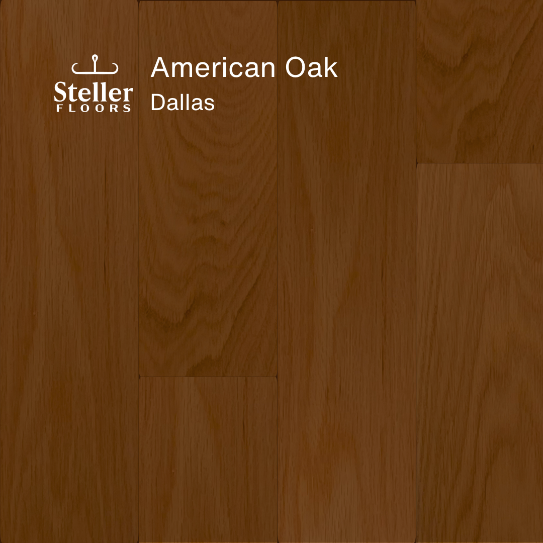 Steller Floors Sample 3-Pack - American Oak Dallas