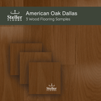 American Oak Dallas by Steller Floors - Sample 3-Pack - Includes Clips & Free Shipping