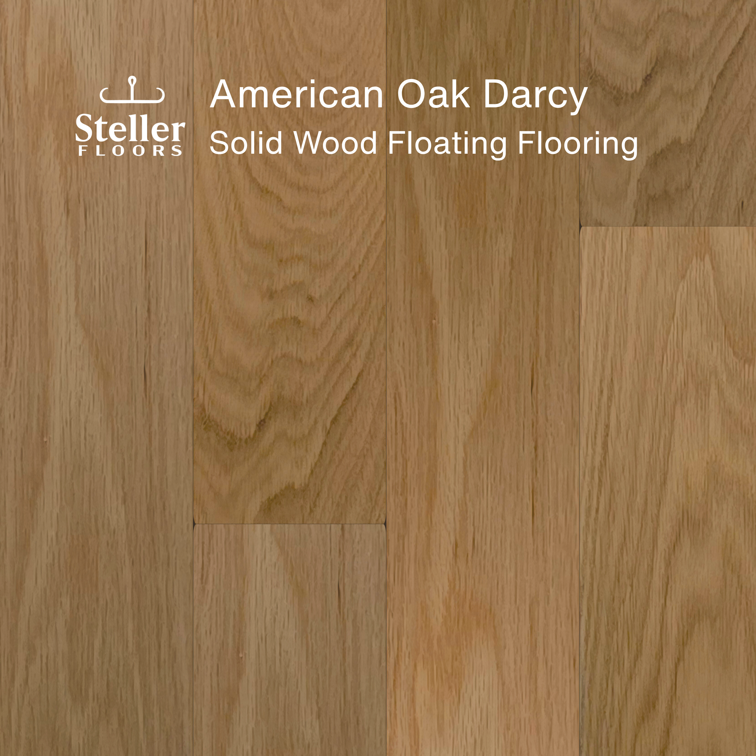 Steller Floors American Oak Refresher Packs (6 Planks, Fixed Lengths, Static Clip) - Shipping Included