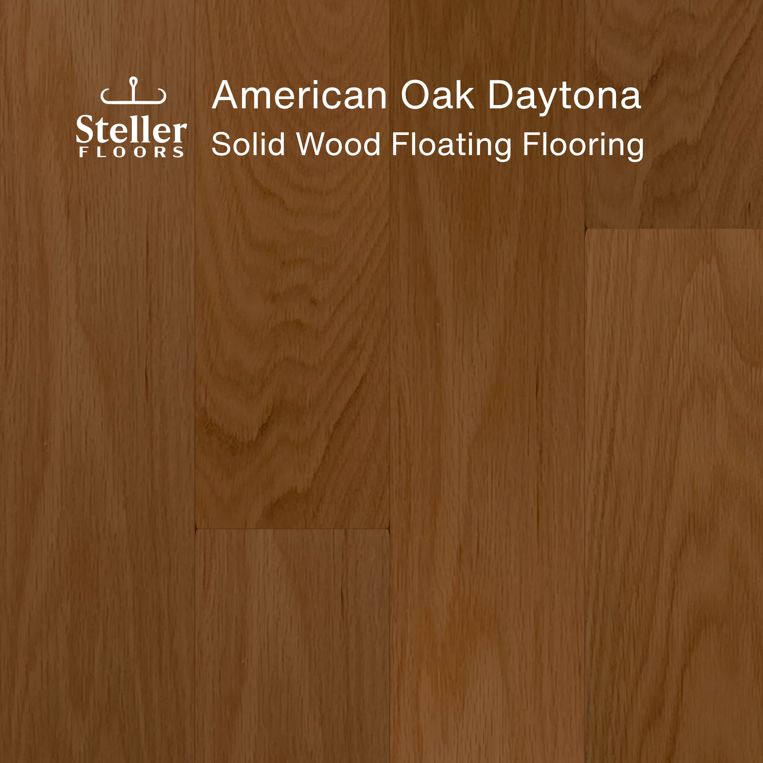 Steller Floors American Oak Refresher Packs (6 Planks, Fixed Lengths, Static Clip) - Shipping Included