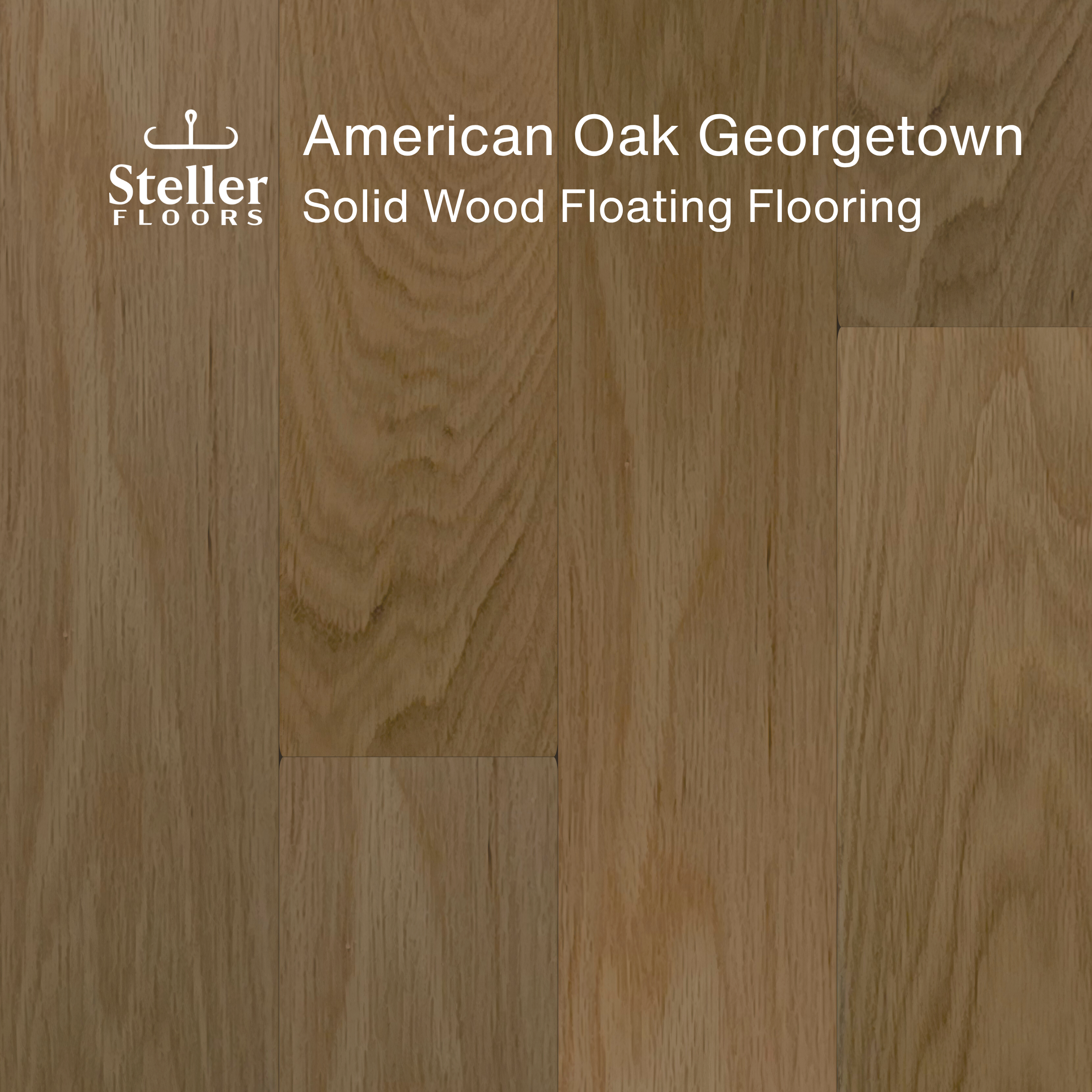 Steller Floors American Oak Refresher Packs (6 Planks, Fixed Lengths, Static Clip) - Shipping Included