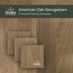 American Oak Georgetown by Steller Floors - Sample 3-Pack - Includes Clips & Free Shipping