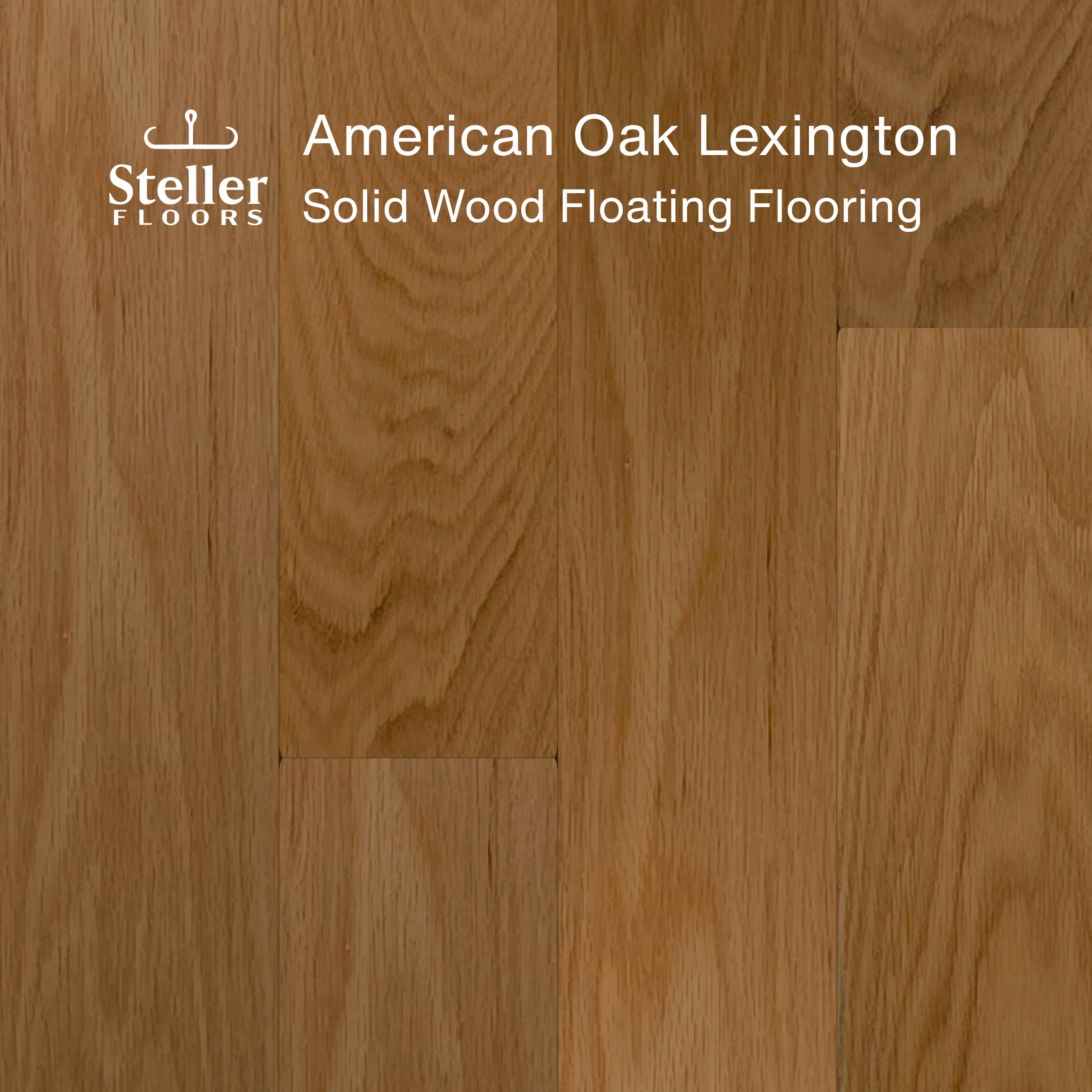 Steller Floors American Oak Refresher Packs (6 Planks, Fixed Lengths, Static Clip) - Shipping Included
