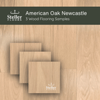 America Oak Newcastle by Steller Floors - Sample 3-Pack - Includes Clips & Free Shipping