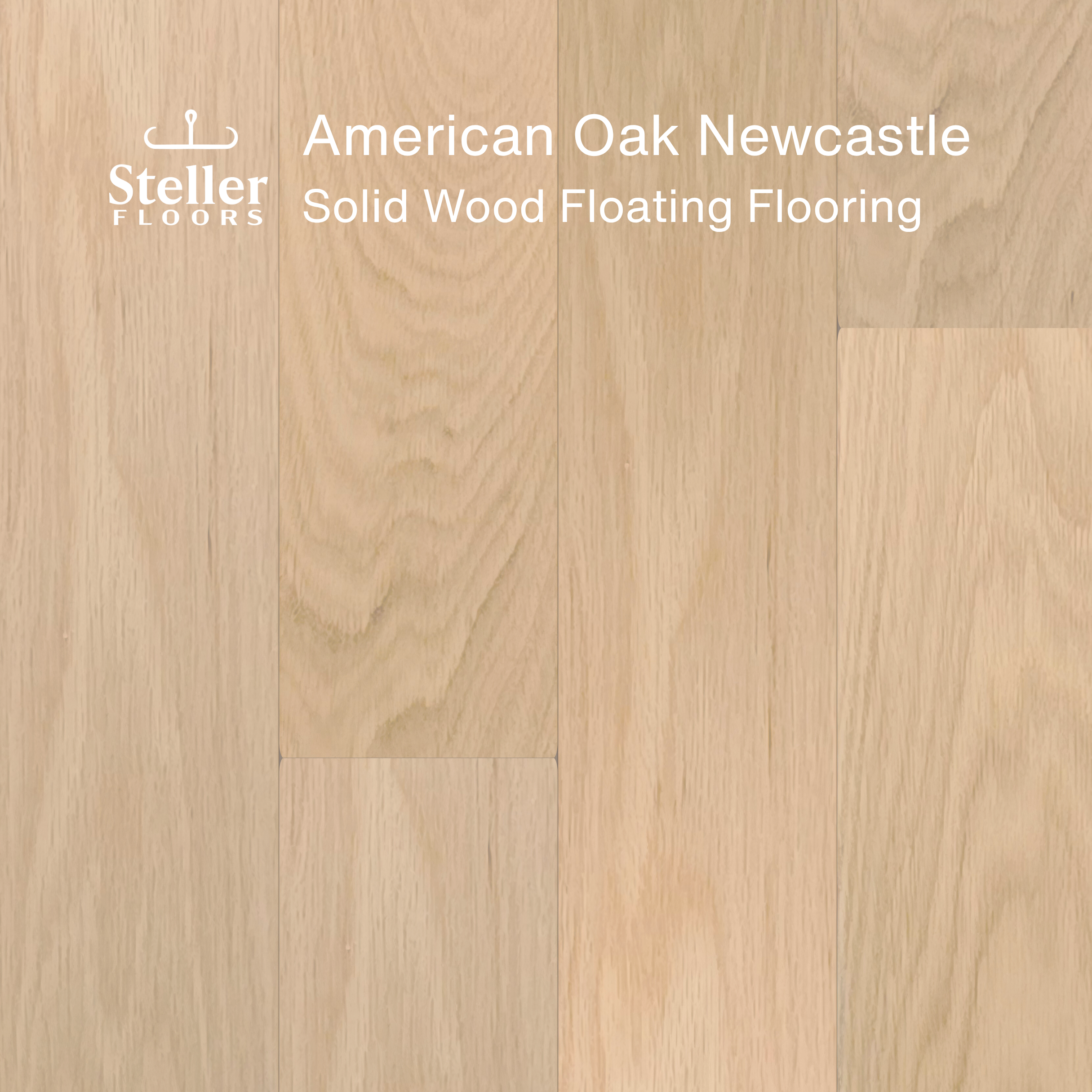 Steller Floors American Oak Refresher Packs (6 Planks, Fixed Lengths, Static Clip) - Shipping Included