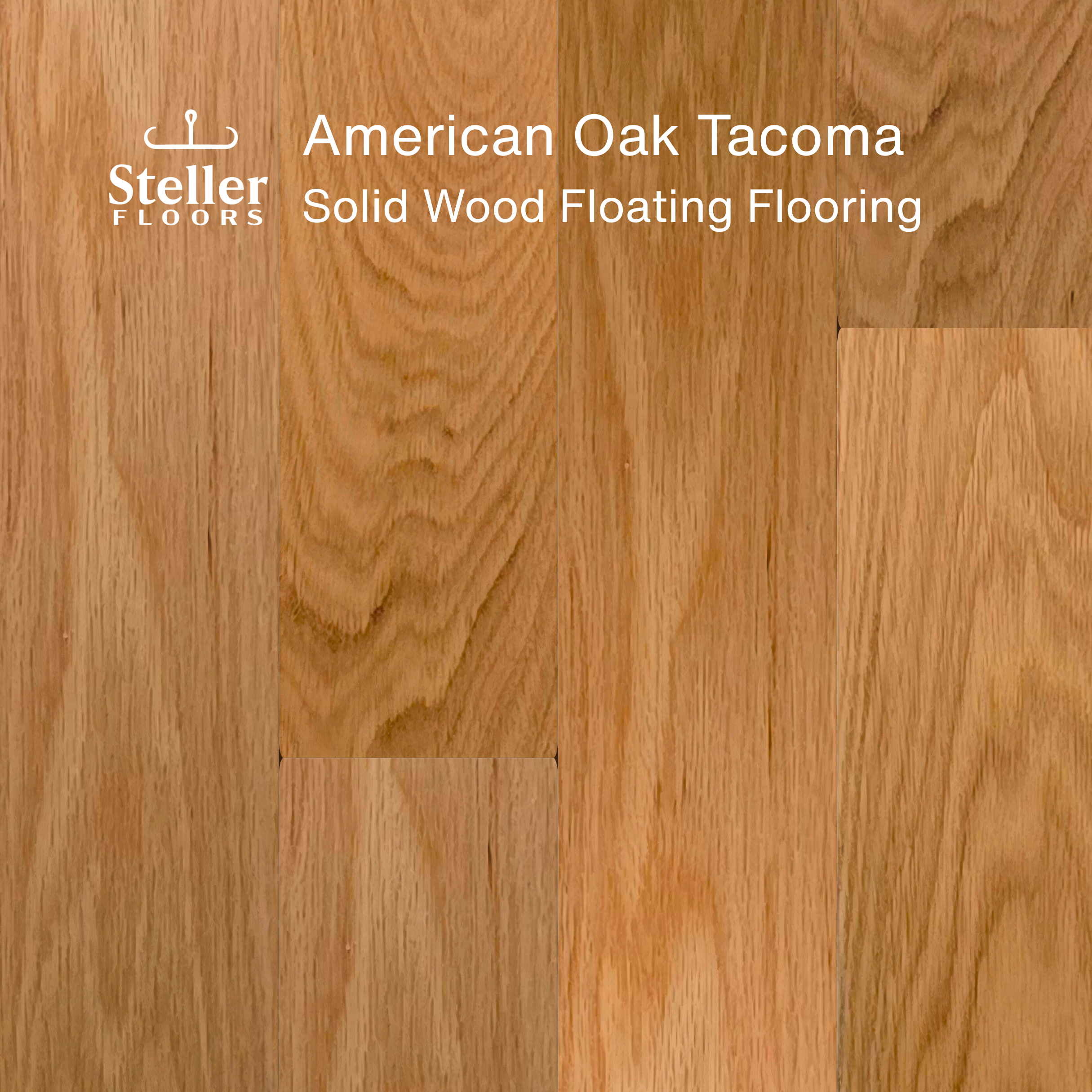 Steller Floors American Oak Refresher Packs (6 Planks, Fixed Lengths, Static Clip) - Shipping Included