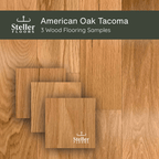 American Oak Tacoma by Steller Floors - Sample 3-Pack - Includes Clips & Free Shipping