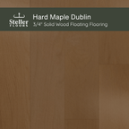 Hard Maple Dublin by Steller Floors - Sample 3-Pack - Includes Clips & Free Shipping