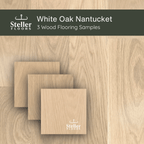 White Oak Nantucket by Steller Floors - Sample 3-Pack - Includes Clips & Free Shipping
