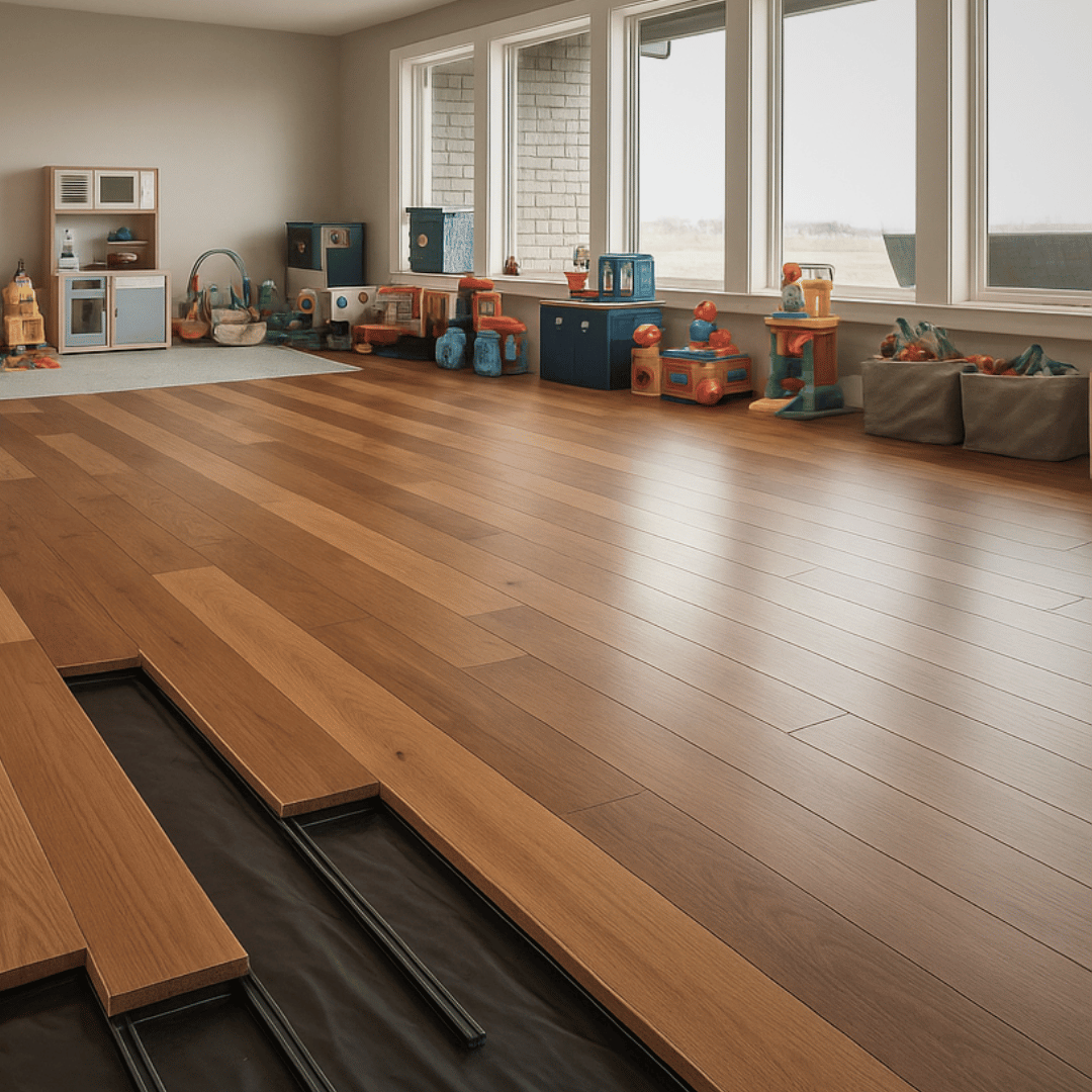 Bright Basement Remodel - Including 48 Hour Water-Resistant Warranty