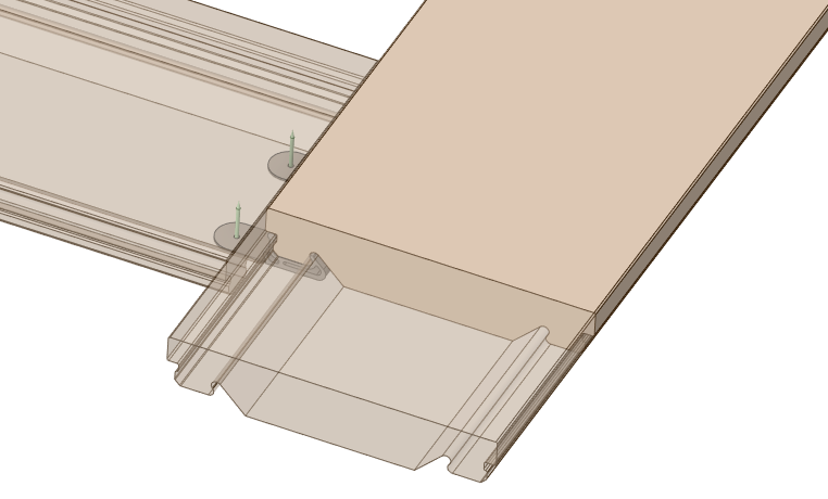 Assembly System Clips, Single-sided, bag of 10 (Static)