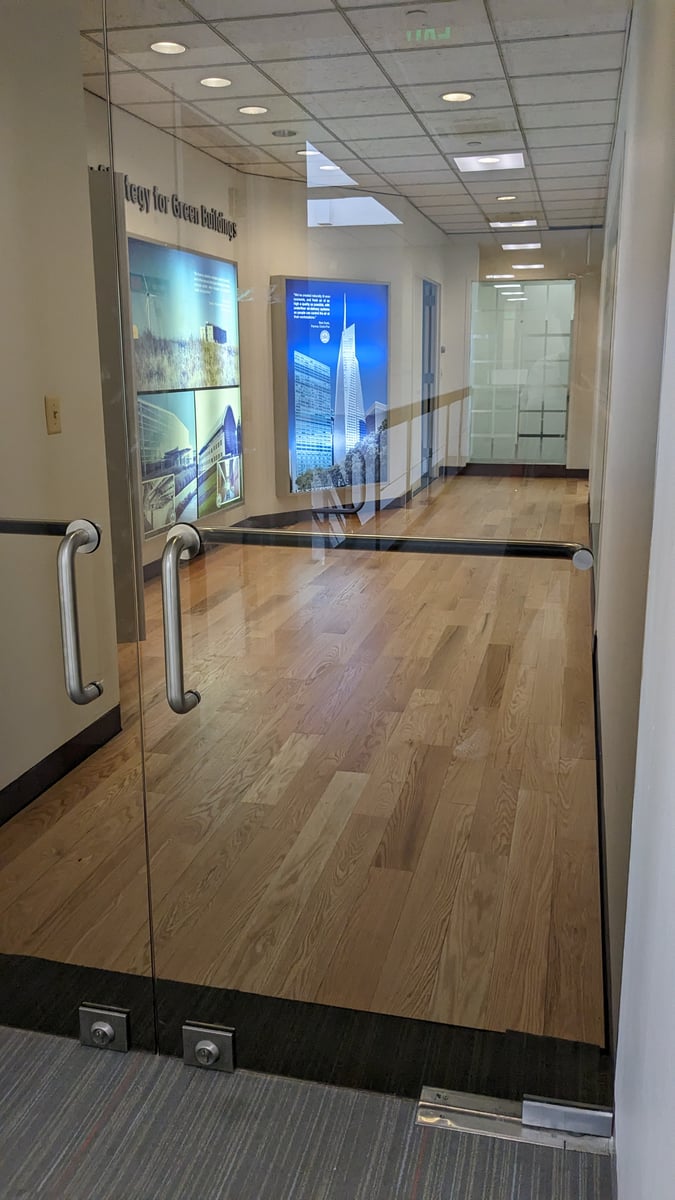 Executive Hallway - Raised panel & American Oak