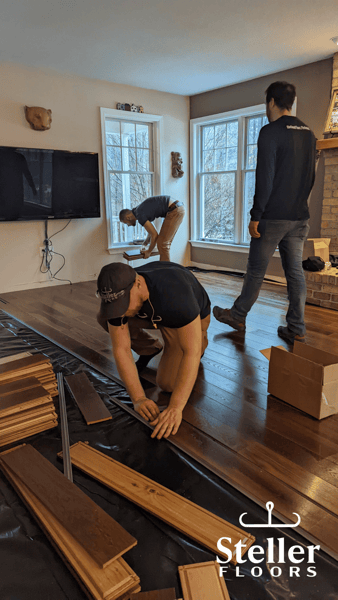 Steller Floors Renovation in Hickory